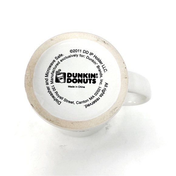 Dunkin’ Donuts Logo Diner Style Mug 12oz - Picture 6 of 6
